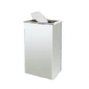 Stainless Steel Rectangular Flip Top Bin