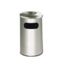 Stainless Steel Litter Bin C/W Ashtray Top