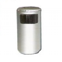 Stainless Steel Litter Bin Flat Top