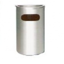 Stainless Steel Semi Round Bin Ashtray Top